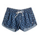 Roxy Γυναικείο σορτς New Impossible Printed Mid Denim Shorts